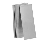 JECOMPRIS 10pcs Zinc Anode Pure Zinc Plate Replacement Strip for Electroplating Science Projects