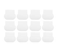 JECOMPRIS 12pcs Self-Adhesive Toilet Seat Lid Lifters White Toilet Seat Handle Lift Tools for Touch-Free Bathroom Use and Public Hygiene Accessories
