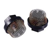 JECOMPRIS 2 Pcs Thread Mesh Inlet Filter Screen Suction Strainer for Airless Paint Sprayer Hose, Universal Spray Gun Replacement Parts for Industrial Painting Use