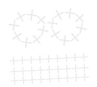 JECOMPRIS 200pcs Tile Spacers for Ceramic Tiling Projects Precision Cross Shaped Spacers for Floor and Wall Installation Sturdy Material for Accurate Tile Positioning