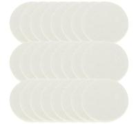 JECOMPRIS 200pcs White round Aromatherapy Pads 30mm Diffuser Cotton Refill for Essential Oil Necklace Locket, Household Aroma Accessory for Home Fragrance and Personal Diffusers