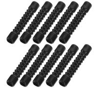 JECOMPRIS 20pcs 45x6mm Universal Rubber Cable Dust Covers Motorcycle Brake and Throttle Cable Protector Sleeves for Off-road Bikes Dust Protection