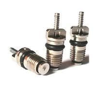 JECOMPRIS 20pcs Copper Air Conditioning Valve Core for Car Air Conditioning, Corrosion Resistant, Impact Bearing, Suitable for Vehicle Ac Systems