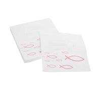 JECOMPRIS 20pcs Decorative Fish Paper Napkins Watercolor Soft Absorbent Three Luncheon Napkins for Weddings Parties Home Restaurant Use