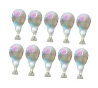 JECOMPRIS 24Pcs Festive Color Balloons with Sequin Accents for Birthday Party Decoration Easy Installation for Vibrant Atmosphere Safe Latex Material Photo Props
