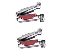 JECOMPRIS 2pairs Led Daytime Running Lights Wind Power Generation Mounting Bracket Easy Installation for Cars Trucks and Motorcycles White