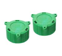 JECOMPRIS 2Pcs 13 Pin Trailer Socket Cover Protective Cap for Caravan Trailer Connector Dust and Weather Protection with Precise Alignment