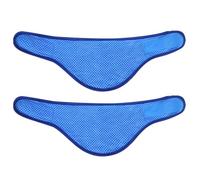 JECOMPRIS 2pcs Adjustable Dog Cooling Scarf for Medium and Large Dogs Instant Cooling Pva Bandana for Summer Outdoors Easy to Maintain Pet Accessory for Backyard Play and Walks