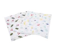 JECOMPRIS 2pcs Fridge Cover Bag Mini Fridge Organizer Dust Refrigerator Pouch for Storage Cherry Leaf Nordic Leaf for Use