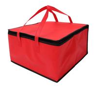 JECOMPRIS 2pcs Large Insulated Food Storage Bag Portable Takeout Cooler Bag for Cake Pizza and Picnic Use Non-Woven Easy to Store