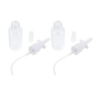 JECOMPRIS 2pcs Nasal Irrigator Manual Nasal Washers for Babies with Safe Operation Pet Material Shiny Color Nice Appearance and Care