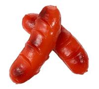JECOMPRIS 2Pcs Realistic Sausage Models 3.74In Artificial Food Props for Restaurant Displays Kitchen Decor Food Photography and Party Decoration