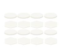 JECOMPRIS 30pcs Ceramic Coral Bases for Aquarium Coral Breproduction Lightweight and Safe Material Holders Suitable for Hard and Frags in Live Rocks and Aquariums
