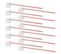 JECOMPRIS 30pcs Spray Can Nozzle Caps with Integrated Trigger, Plastic Self-painting Nozzles for Aerosol and Airless Paint Sprayers, Waterproof Leak-resistant Spray Tips for DIY