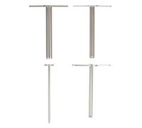 JECOMPRIS 4 Pcs Manual Rubber Stopper Hole Punchers Steel Perforator Set for Laboratory Experiment Teaching and Industrial Use