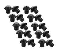 JECOMPRIS 48pcs Rubber Feet for Gas Hob Range Protectors, Universal Stove Burner Grate Replacement Pads Made of Sturdy Rubber to Prevent Pan Tilting and Scratching, for Gas Cooktop Range