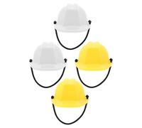 JECOMPRIS 4pcs Reptile Lizard Hats with Hanging Rope, Lightweight Plastic Decorative Helmets for Crawl Pets and Reptiles, Universal Size, Stylish and Lithe Accessories for Parties