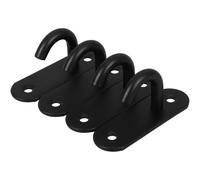 JECOMPRIS 4pcs Stainless Steel Bucket Hanger Hooks for Farm Use, Easy Installation No Tools Required, Sturdy Stable Barn Hooks for Water Bucket and Items