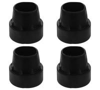 JECOMPRIS 4pcs Trampoline Pole Caps with Non Slip Cushion Pads and Shock Absorbing Rubber Feet for Trampoline Leg Part, Universal Replacement Leg Pads Suitable for Indoor and Outdoor Use