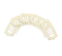 JECOMPRIS 5pcs Beige Dog Hair Clips for Puppies, Abs Material, Elegant Design, Comfortable Wearing Experience, Decorative Hair Accessories for Small Pets like Poodle and Yorkshire Terrier