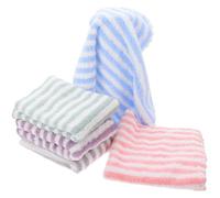 JECOMPRIS 5pcs Soft Coral Fleece Towels for Small Animals Strong Water Absorption, Lightweight Guinea Pig Accessories Bedding and Pet Bath Shower Essentials