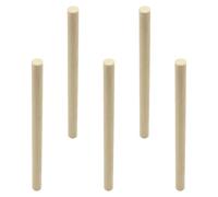 JECOMPRIS 5pcs Sturdy Khaki Wood Cello Sound Columns Accessories with Easy Installation and Easy to Clean Features, Professional Musical Instrument Sound Columns for Cello Players