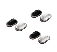 JECOMPRIS 6pcs Emery Sponge Scrubbers Handle for Kitchen Cleaning Includes Dish Brush and Eco-Friendly Sponge for Dishes in Mixed Colors