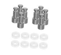 JECOMPRIS 8 Sets Float Valve Seal and Pressure Regulator Valve Replacement for Electric Pressure Cookers with Sealer Gaskets Heat-Resistant Cooker Accessories for Easy No-Skill Installation