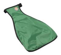 JECOMPRIS Adjustable Waterproof Dog Raincoat Chest Apron with Polyester Material and Lightweight Design for Puppies on Rainy Days and Outdoor Activities in Green Colour