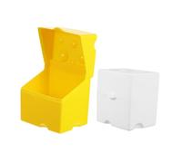 JECOMPRIS Airtight Cheese Storage Container with Flip Lid Abs Cheese Holder for Refrigerator Butter Block Keeper Freshness Preserving Kitchen Storage Box and Dairy Accessories