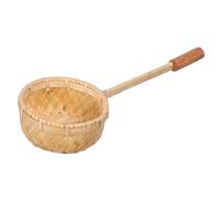 JECOMPRIS Bamboo Weaving Tea Strainer Filter Tool for Loose Leaf Tea Brewing Efficient Breathable Infuser Traditional Charm for Home