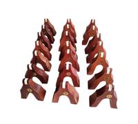 JECOMPRIS Bridges String Wooden for Instrument Guzheng 21pcs for Music Musical Accessories Easy to Install Brown Replacement Sturdy and Lightweight Performance