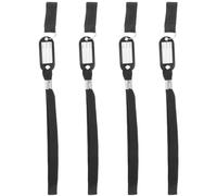 JECOMPRIS Cane Wrist Strap Anti Lost Lanyard with Name Tag for Walking Sticks and Crutches Water Resistant Slip Resistant Reusable Secure Grip for Elderly Safety