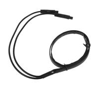 JECOMPRIS Car Radar Blind Spot Warning LED Light Strip, Red 25cm Ambient Interior LED Light Pair for Millimeter-wave Radar Monitoring and Lane Change Assistance