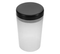 JECOMPRIS Compact Plastic Nail Art Brush Washing Cup with Nail Cleanser for UV Gel Pen Protection and Travel Use and Holder for Home and Professional