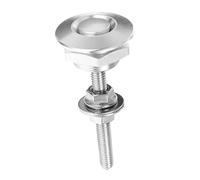 JECOMPRIS Cover Lock Racing Engine Bonnet Lock Push Button Latch for Car Hood Pins Hood Pin Latch Vehicle Quick Release Kit Bumper Fasteners