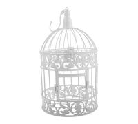 JECOMPRIS Delicate European Iron Birdcage Ornament Small Decorative Birdcage for Weddings and Home Decor Elegant Nature- Table Centerpiece for Celebrations