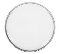 JECOMPRIS Double Layer Drum Skin Replacement White Polyester Film Lightweight Drum Head Cover Percussion Parts Suitable for Practice and Performance