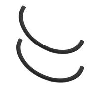 JECOMPRIS Ergonomic Semi Circle Cabinet Handles Aluminum Alloy Kitchen Drawer Pulls with Comfortable Grip Dual Round Design for Cabinets Dressers and Wardrobes Modern Style