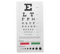 JECOMPRIS Eye Chart Snellen Eye Chart Wall Chart Low Test Chart for Eye Exams