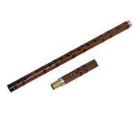 JECOMPRIS F Key Bamboo Flute for Practice Made of Sturdy Bitter Bamboo with Wear-resistant Finish, Delicate Traditional Style Instrument for Beginners and Young People