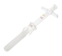 JECOMPRIS Glass Cell Homogenizer with Pestle 2ml High Temperature Resistant Glassware Accessory for Labs and Classroom Learning