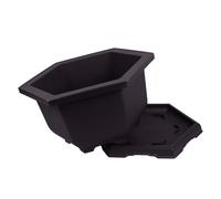 JECOMPRIS Hexagonal Orchid Planter Pot for Bonsai and Plants, Pp Material with Improved Permeability and Enhanced Survival Rate, for Garden Decorating and Plant Breeding