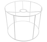 JECOMPRIS Industrial Lamp Shade Frame E27 Lamp Holder DIY Pendant Metal Wire Cage for Home and Indoor Lighting Decor Compatible with 22-28Cm Diameter