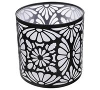 JECOMPRIS Iron Art Lampshade Black Butterfly-Pattern Light Fixture Anti-Glare Light Cover for Restaurant Ceiling Pendant Light