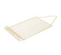 JECOMPRIS Iron Jewelry Organizer Earring Hanging Rack Rectangular Wall-mounted Simple Style Sturdy Jewelry Display for Dressing Table