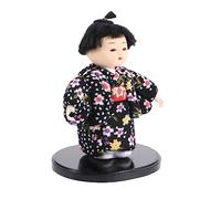 JECOMPRIS Japanese Kimono Doll Tabletop Decor Handmade Japanese Doll Ornament Small Random Pattern Traditional Craft Home and Photo Props Random Color