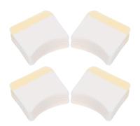 JECOMPRIS Makeup Remover Pads Practical Eye Makeup Removal Cushions for Women Arc-Shaped Cotton 160pcs Made of Soft Cotton, for Home and Dressing Room Use