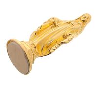 JECOMPRIS Mary Statue Small Marian Sculpture for Christian Women Detailed Catholic Religious Figurine with Refined Gold Accents Mini Mother Mary Decor for Christmas Table and Home Altar