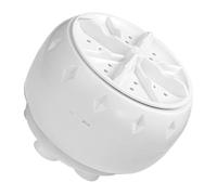 JECOMPRIS Mini Portable Washing Machine with Suction Cups USB Ultrasonic Powered Energy Saving Fully Automatic for Camping Travelling Rv and Home Use